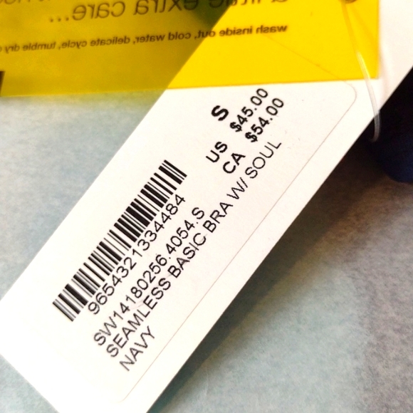 SoulCycle seamless basic bra Navy - Picture 5 of 15